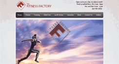 Desktop Screenshot of fitnessfactorymaine.com